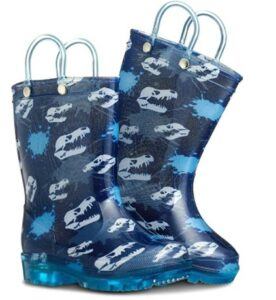 最佳发光雨靴 ZOOGS Light Up Kids Toddler Rain Boots