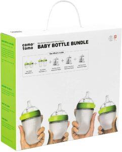 母乳喂养的最佳婴儿奶瓶 Comotomo Baby Bottle Bundle