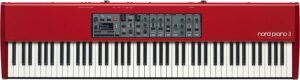 具有庞大的样本和歌曲库目录的88键电钢琴：Nord USA Nord 3 88-Key Stage Piano