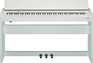 最佳保修政策的88键电钢琴：Roland F-140R Compact 88 Console Digital Piano