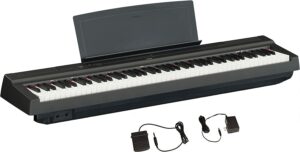 最便携最容易携带的88键电钢琴：YAMAHA P125 88-Key Weighted Action Digital Piano 