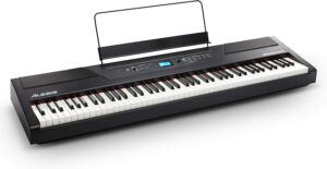 最适合初学者：Alesis Recital Pro - 88 Key Digital Piano Keyboard